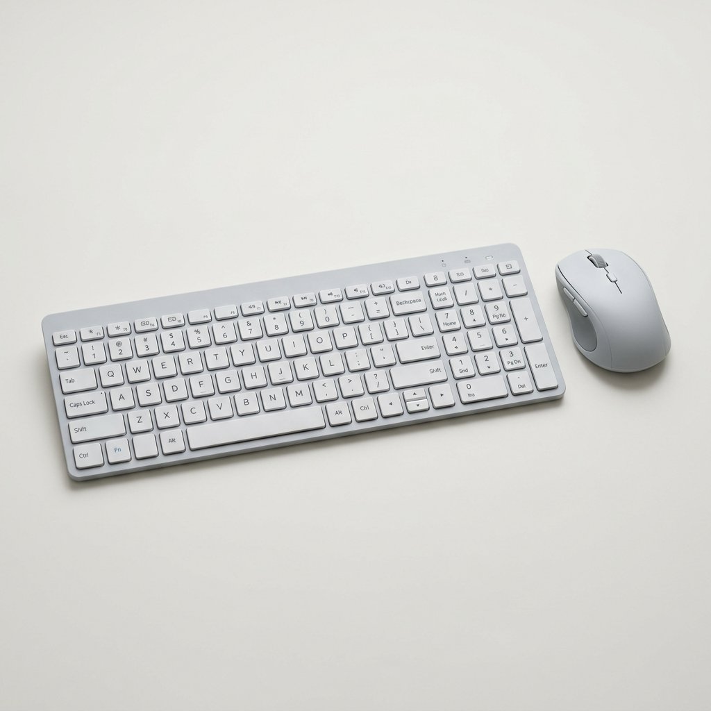Teclado e mouse sem fio